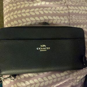 Authentic Black Coach clutch